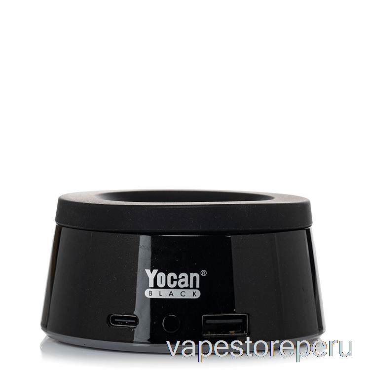 Vape Desechable Yocan Negro Celestial Flux Cargador Inalambrico Negro